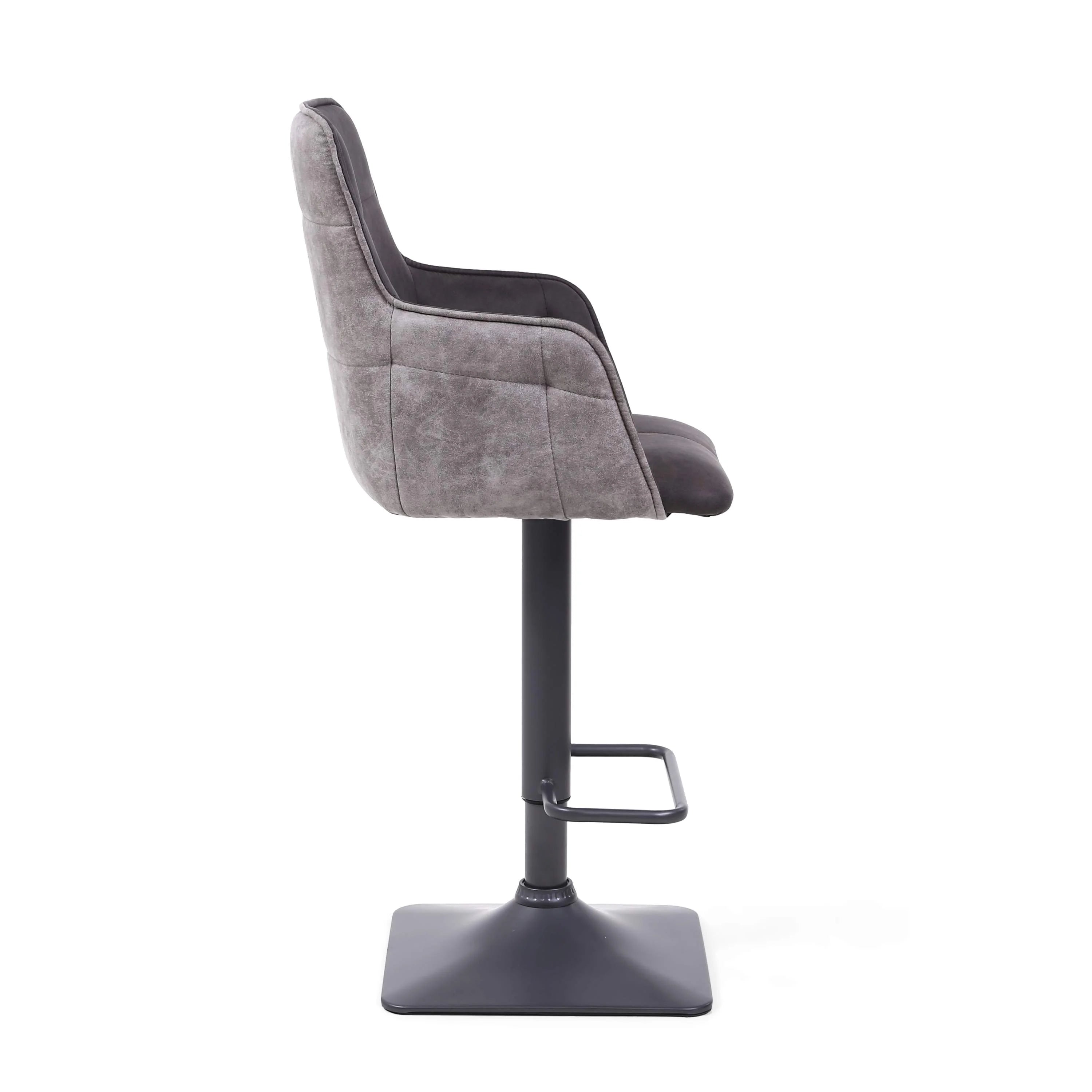 Orion Suede Effect Bar Stool