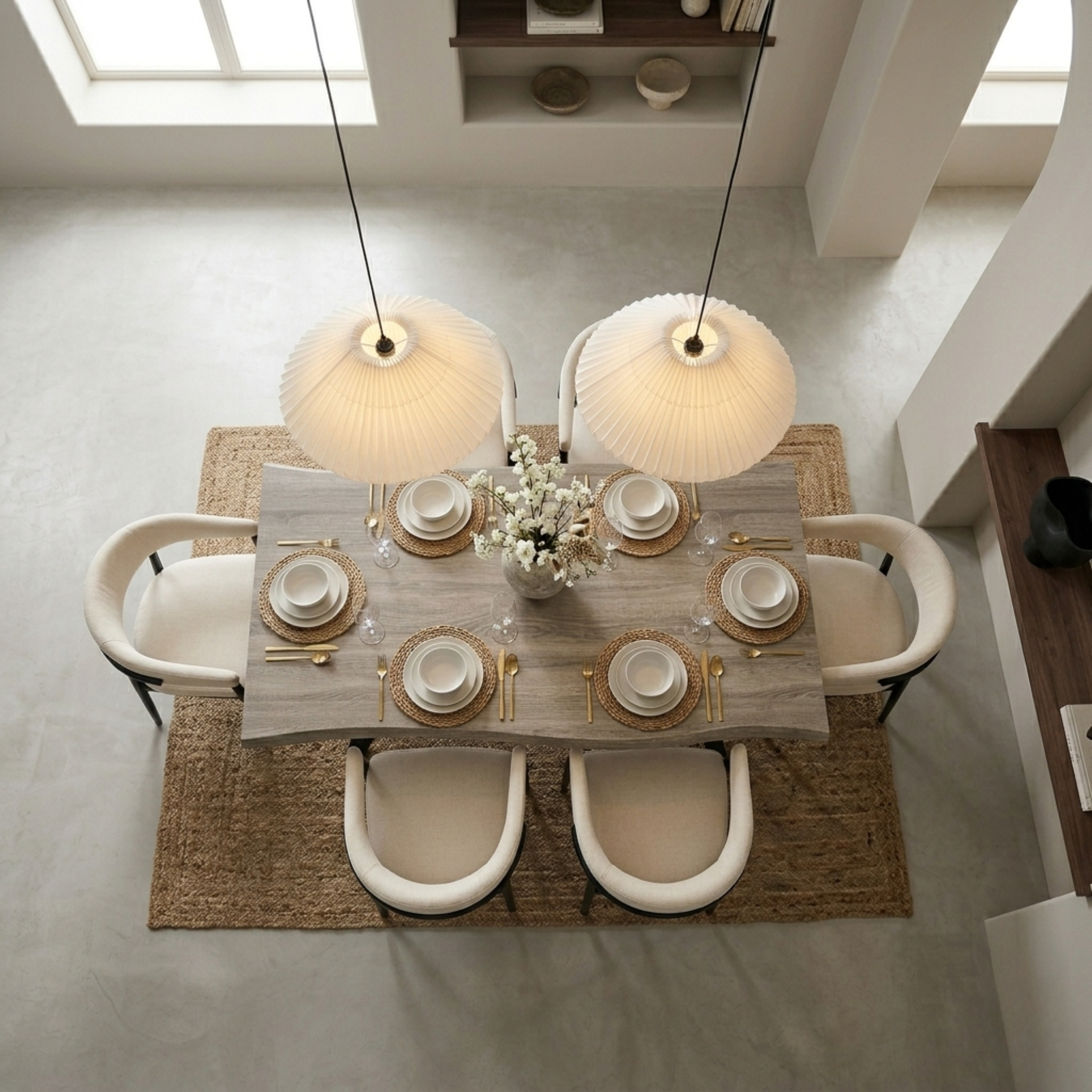 Navek Curved Dining Table