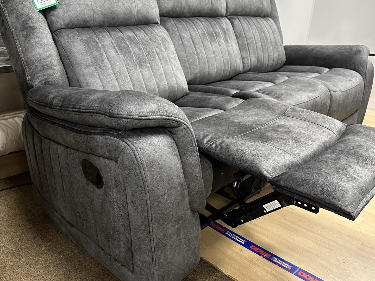 Fusion Recliner Leather 3 Seater Sofa