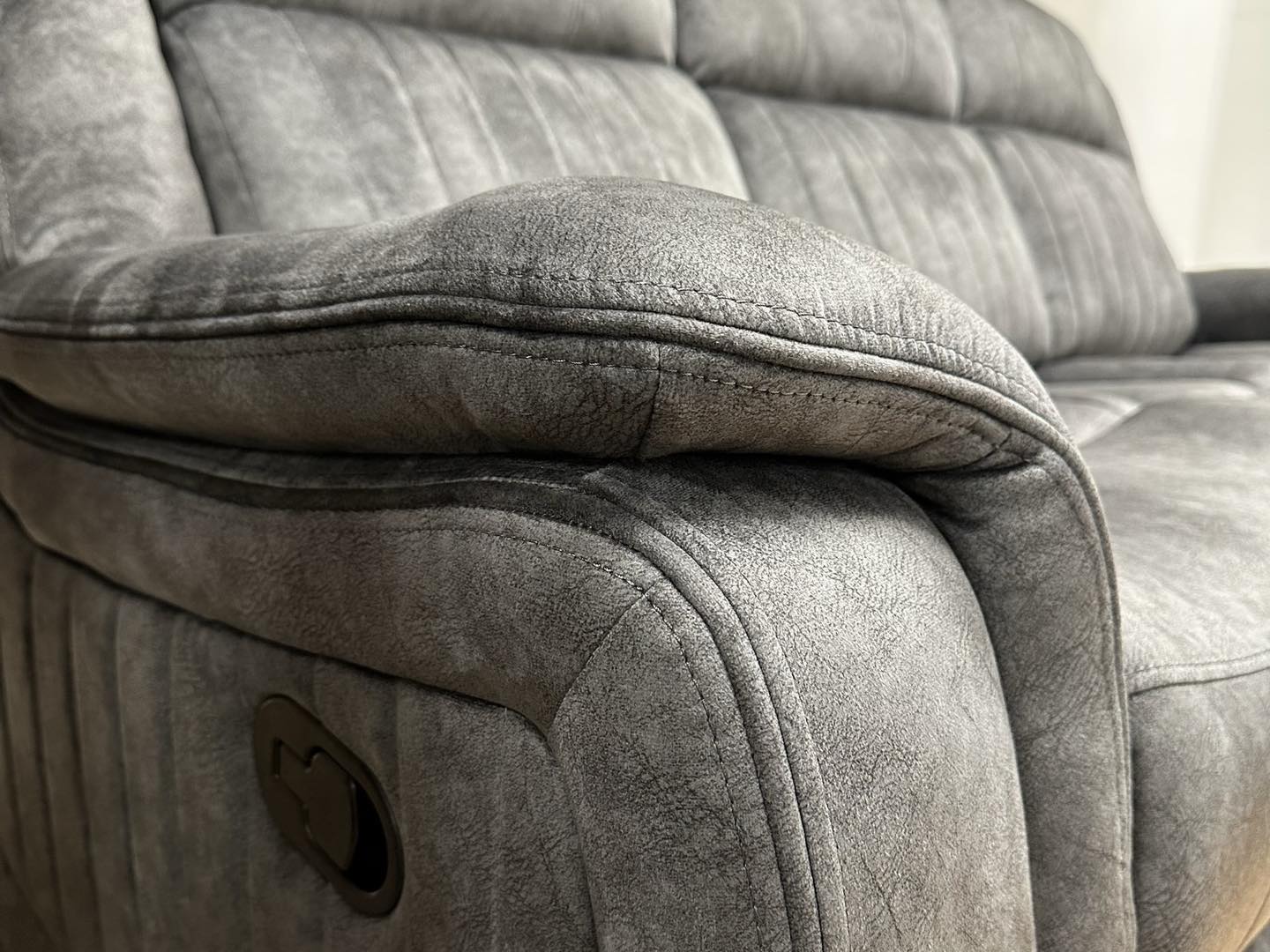 Fusion Recliner Suede Armchair