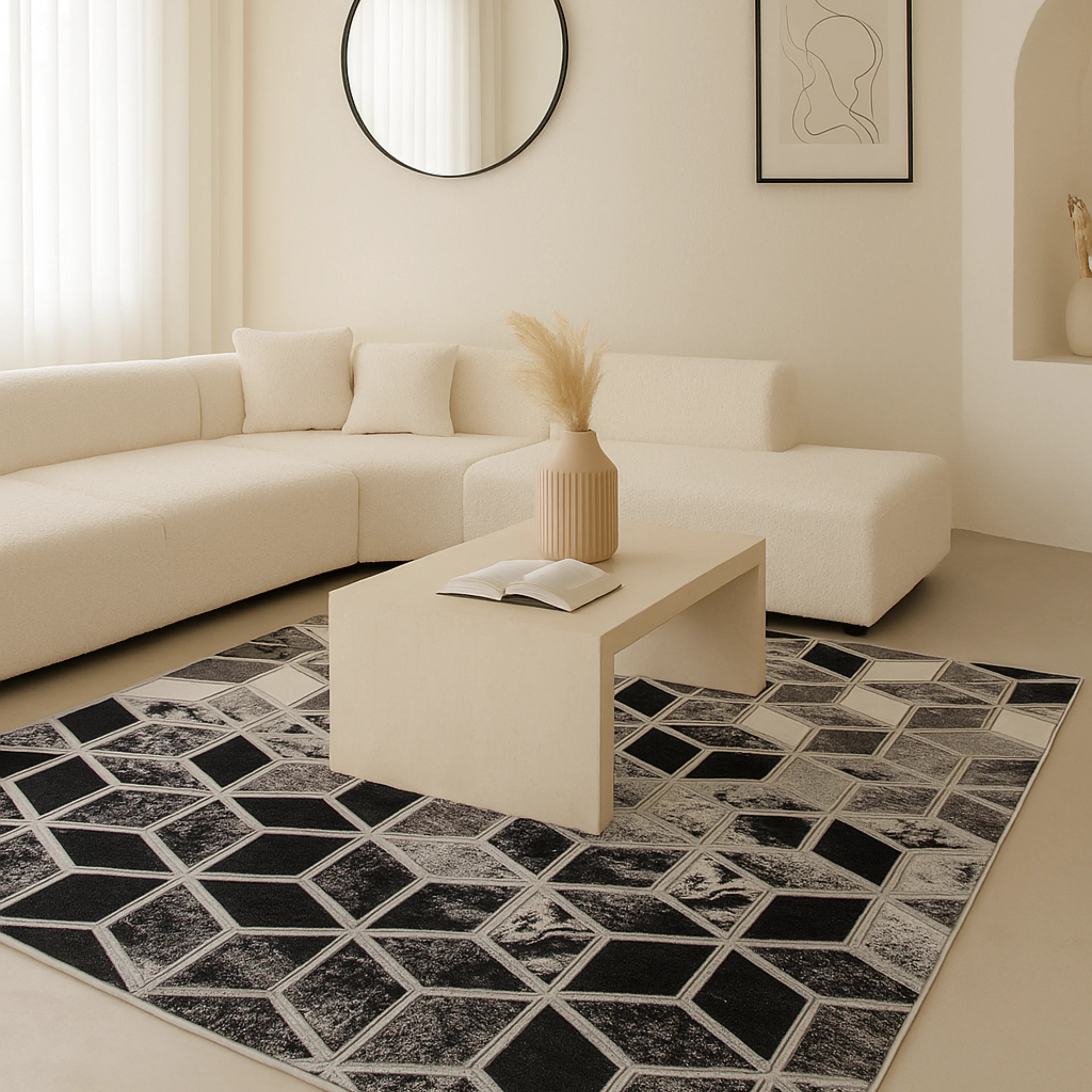 Cube Bianco Rug