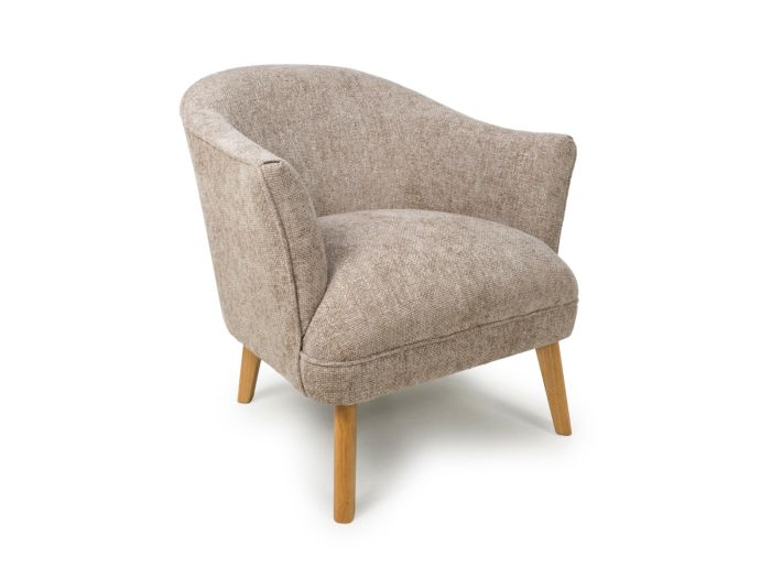 Mallory Flax Effect Armchair