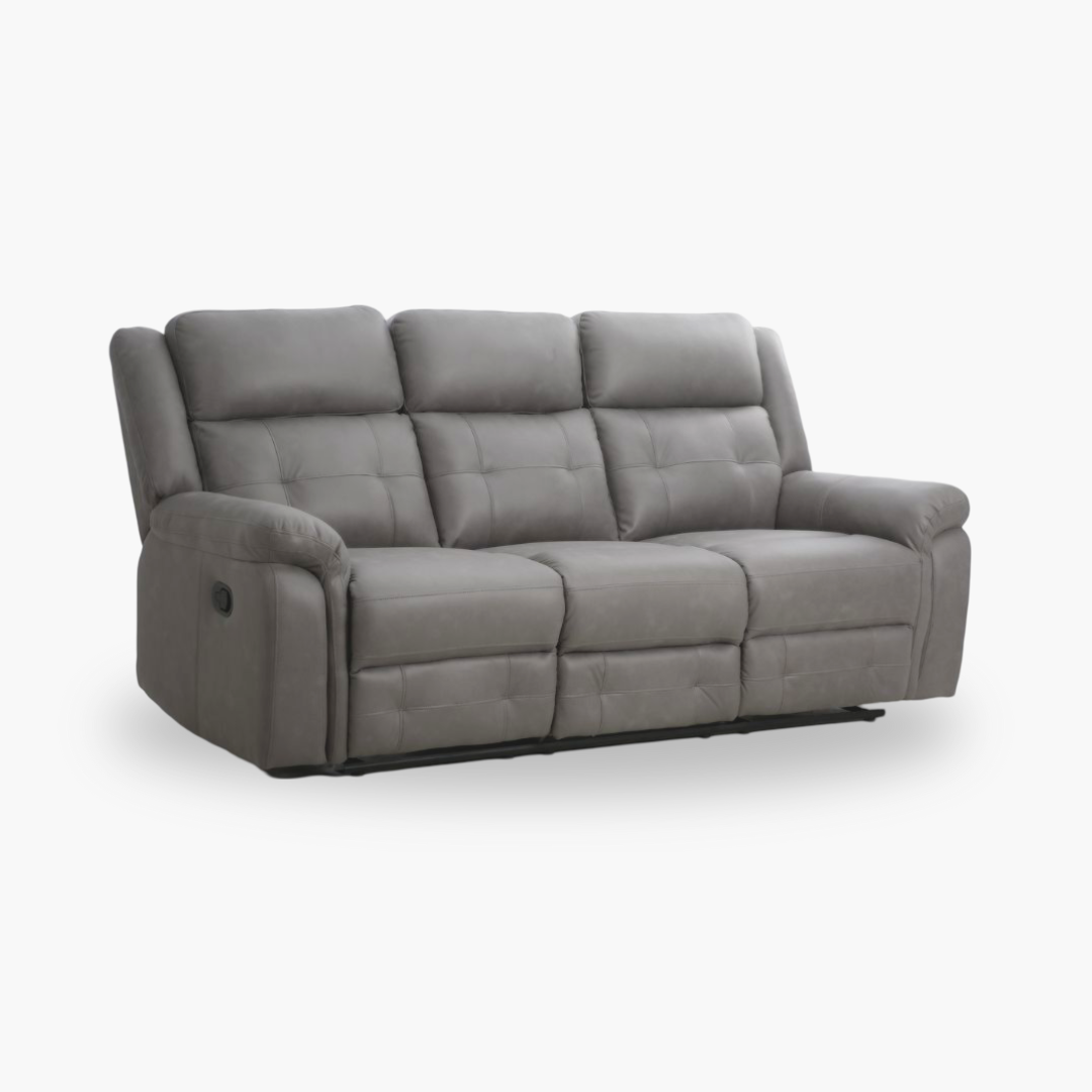 Angela Grey Recliner Sofa