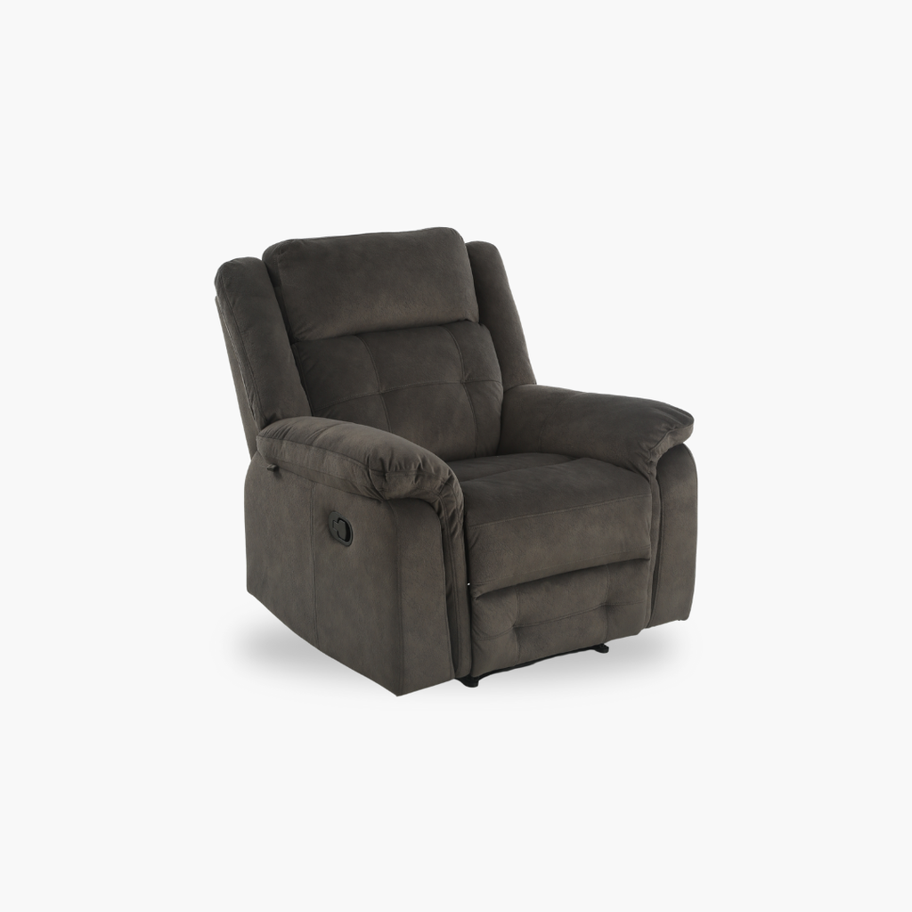 Angela Black Recliner Sofa