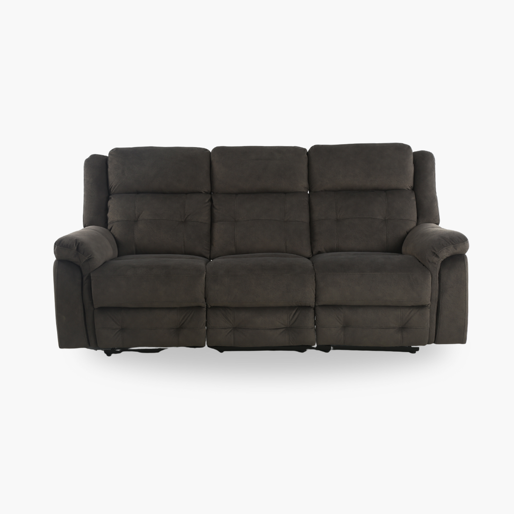 Angela 3+2 Seater Black Deal