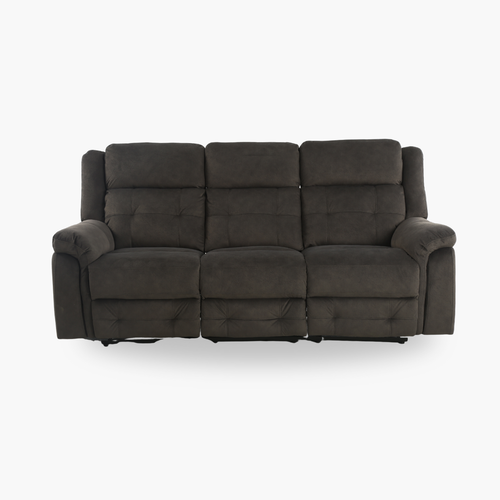 Angela Black Recliner Sofa