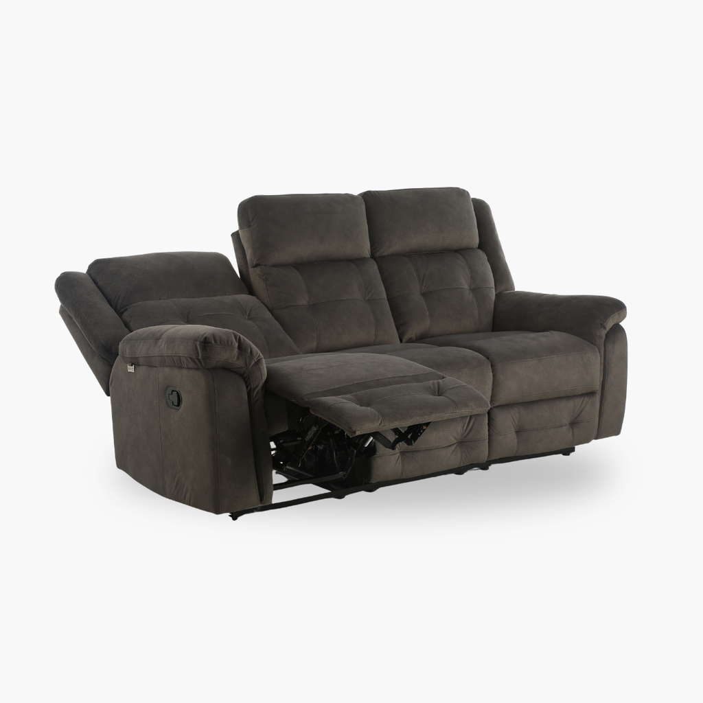 Angela 3+2 Seater Black Deal