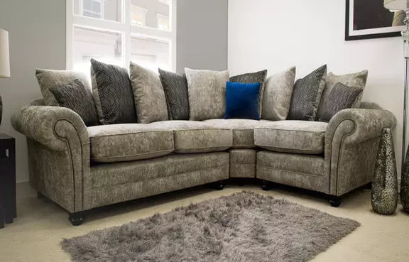 Array Corner Sofa Range - Pillow Back or Classic Back - Choice Of Fabrics