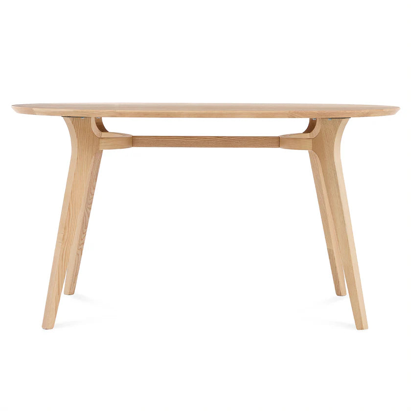 Artic Oak Effect Dining Table