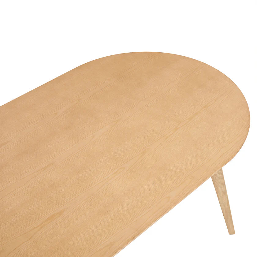 Artic Oak Effect Dining Table