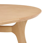 Artic Oak Effect Dining Table