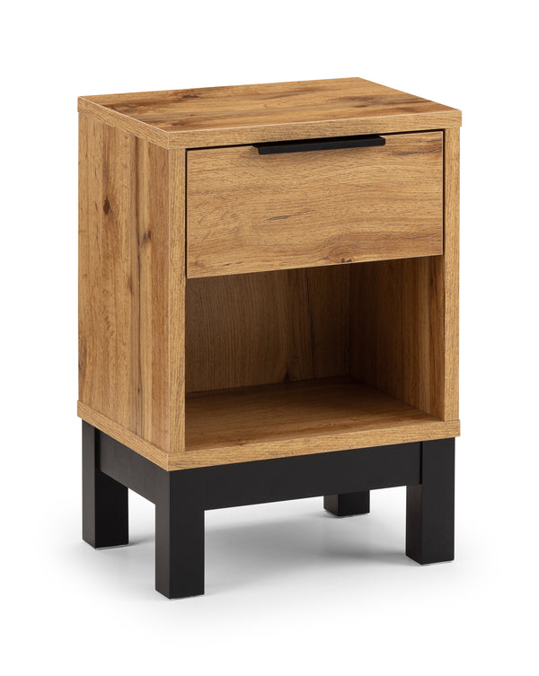 Delhi 1 Drawer Bedside Chest