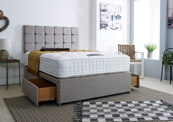 Elegant Premium Bed Frame - Top Two Drawer Set