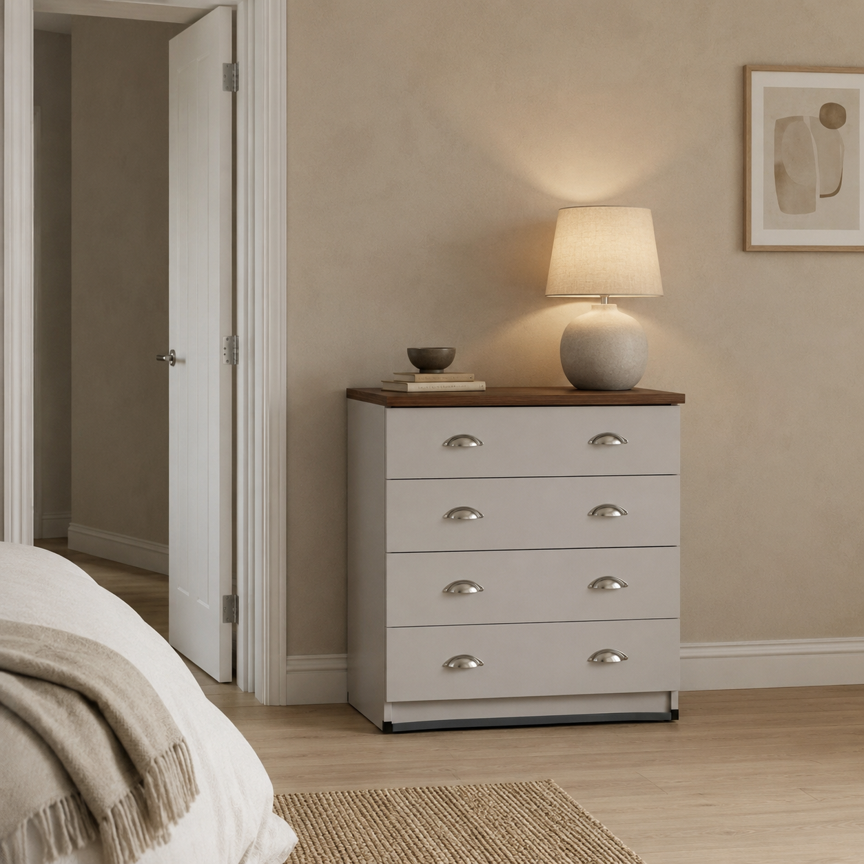 Capri 4 Drawer Chest