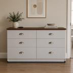Capri 6 Drawers Twin Chest
