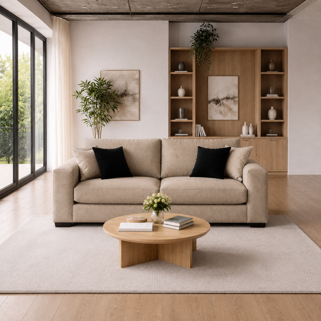 Modular Beige Sofa