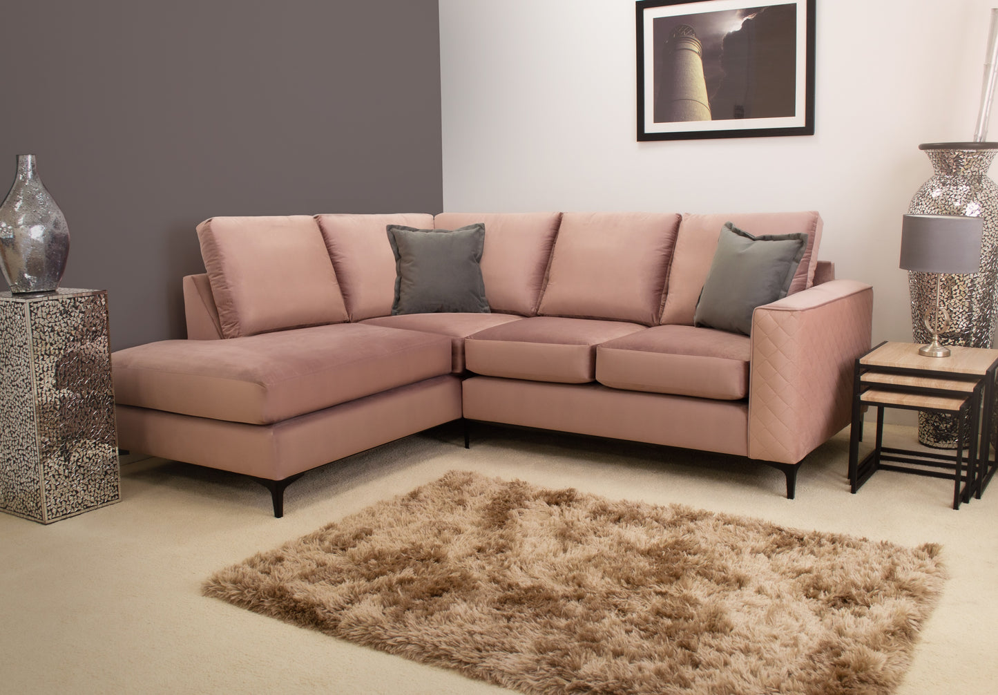 Dalton Chaise Corner Sofa Newcastle Furniture Centre