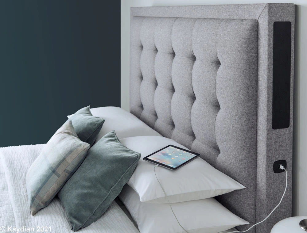 Titan TV Media Bed - Bluetooth Connectivity