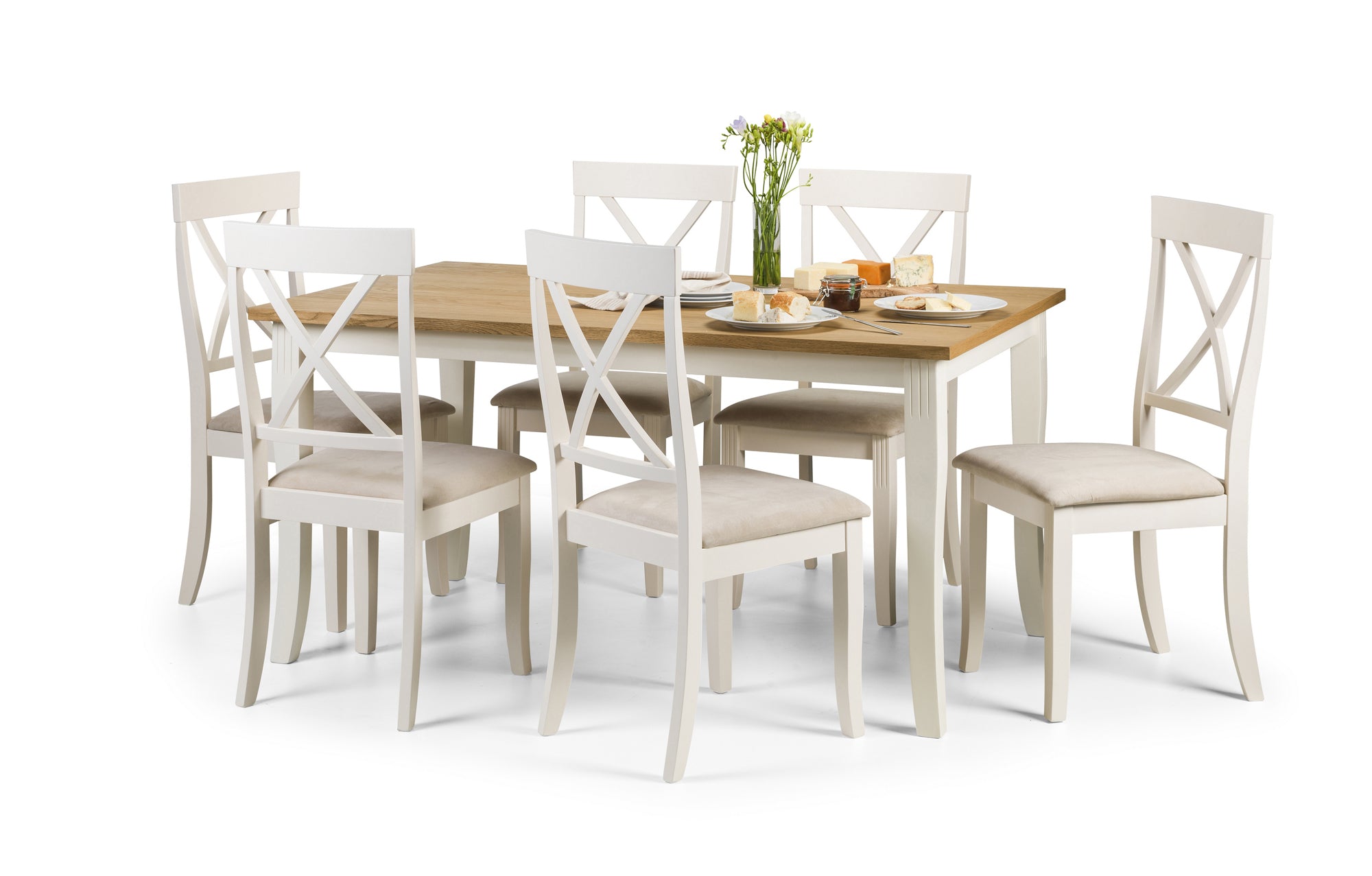 Divine Dining Table with 6 Chairs