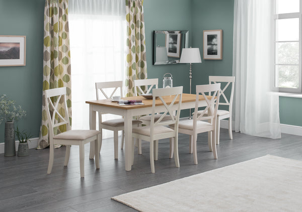 Divine Extending Dining Table with 6 Chairs