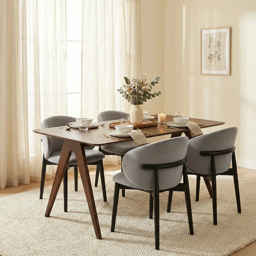 Elena Walnut Dining Table