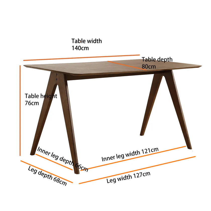 Elena Walnut Dining Table