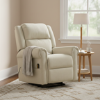 Morgan Cream Rise & Recline Armchair