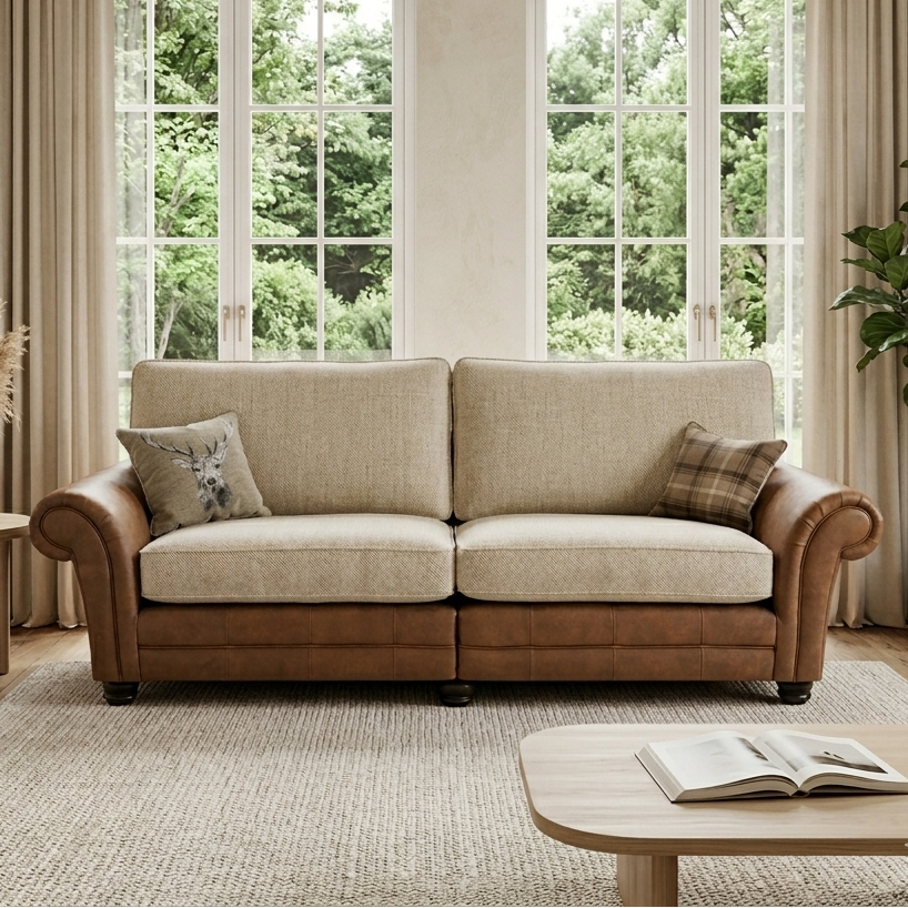 Cottage Oatmeal Sofa