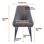 Immi Dark Grey Dining Chair