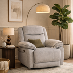 Sloane Grey Recliner Sofa