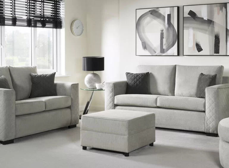 Luciana Fabric 3+2 Sofa Set