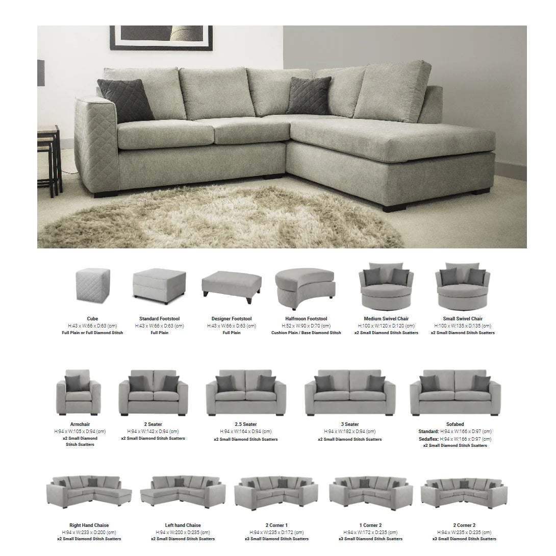 Luciana Corner Sofa