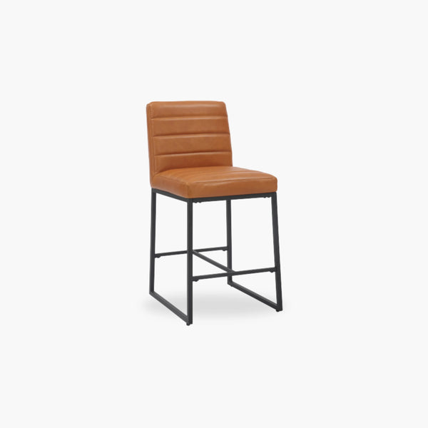 Marlon Leather Bar Stool Set of 2