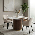Mario White Ceramic Dining Table