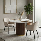 Mario White Ceramic Dining Table