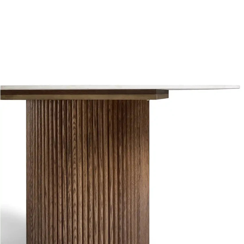 Mario White Ceramic Dining Table