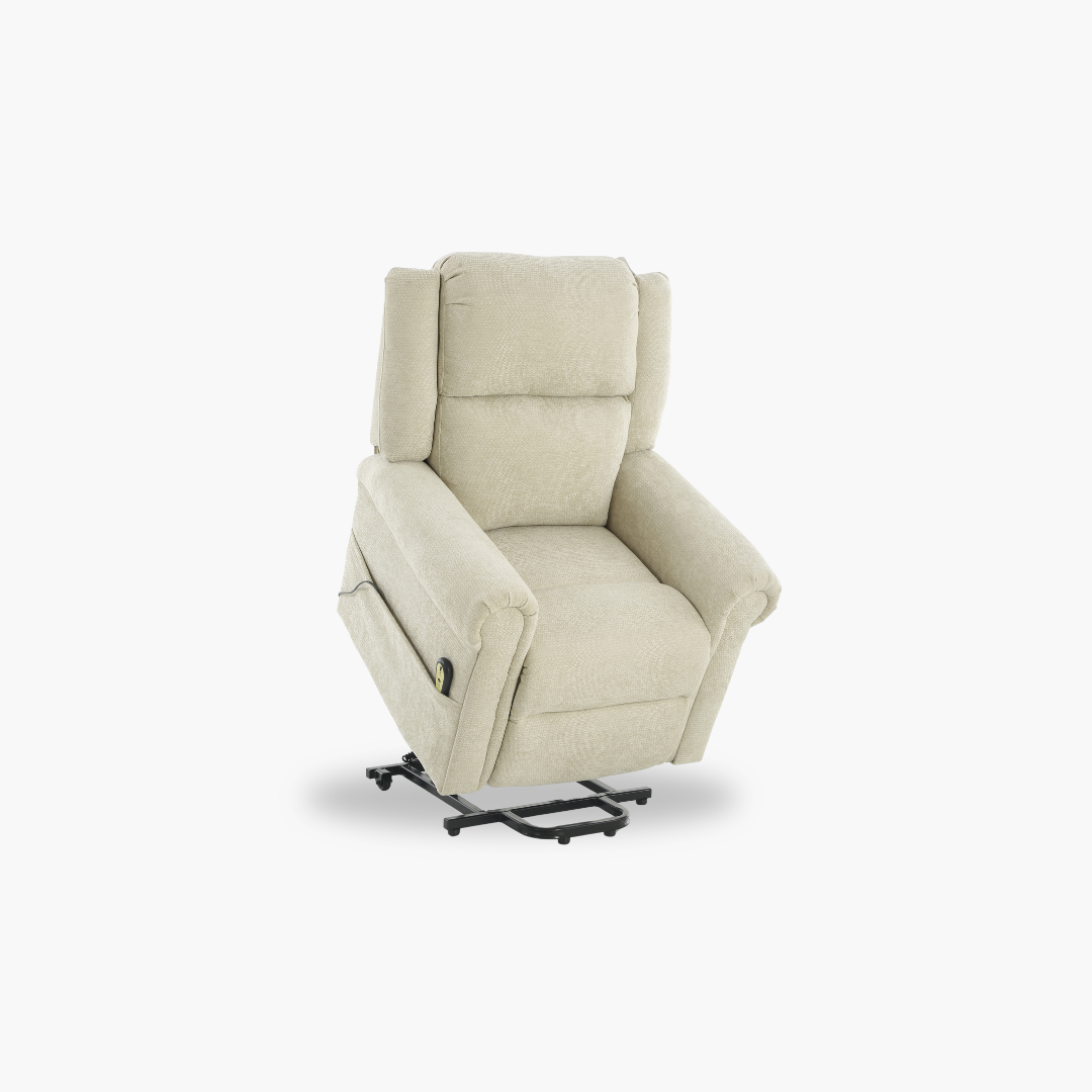 Morgan Cream Rise & Recline Armchair