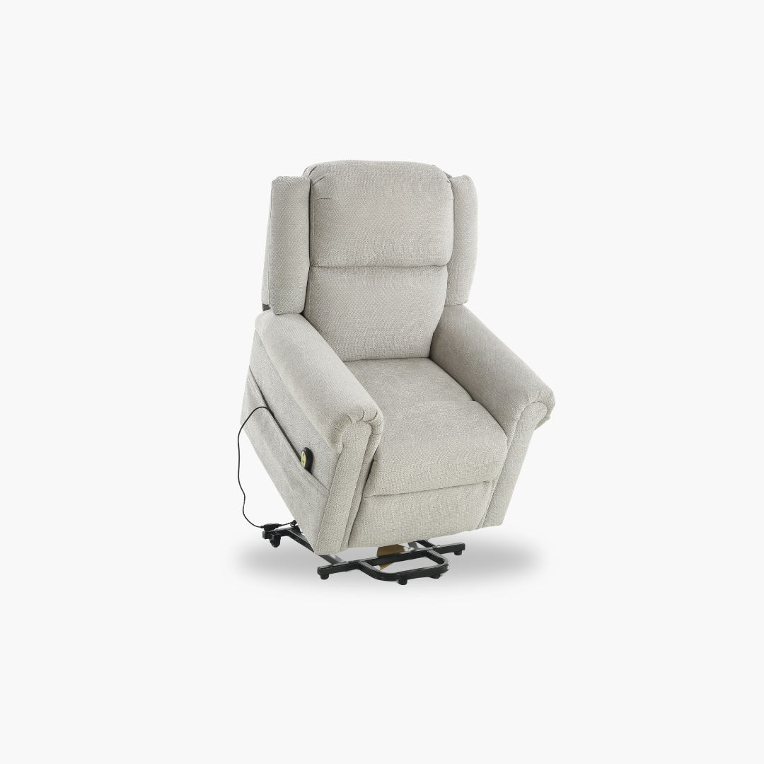Morgan Grey Rise & Recline Armchair