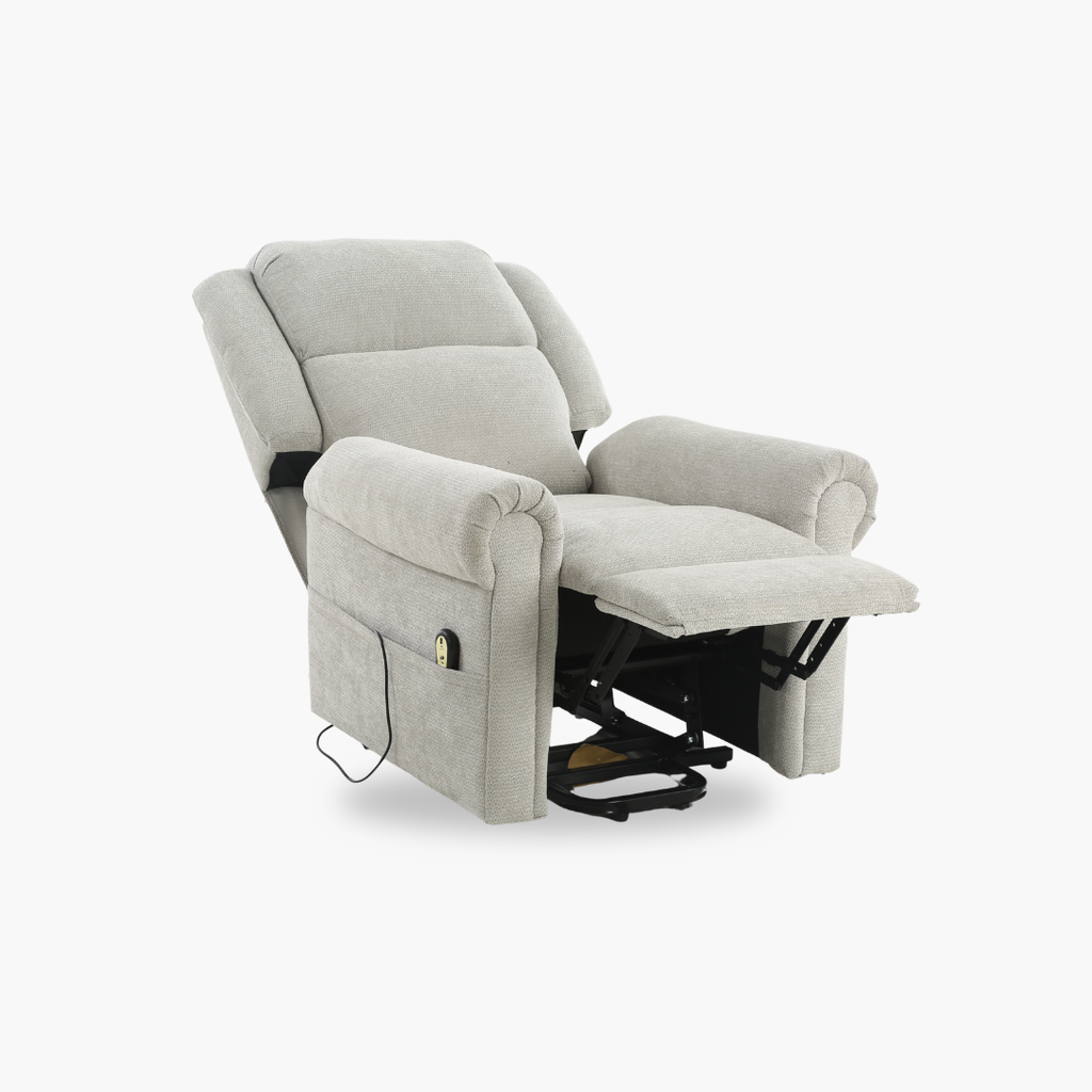 Morgan Grey Rise & Recline Armchair