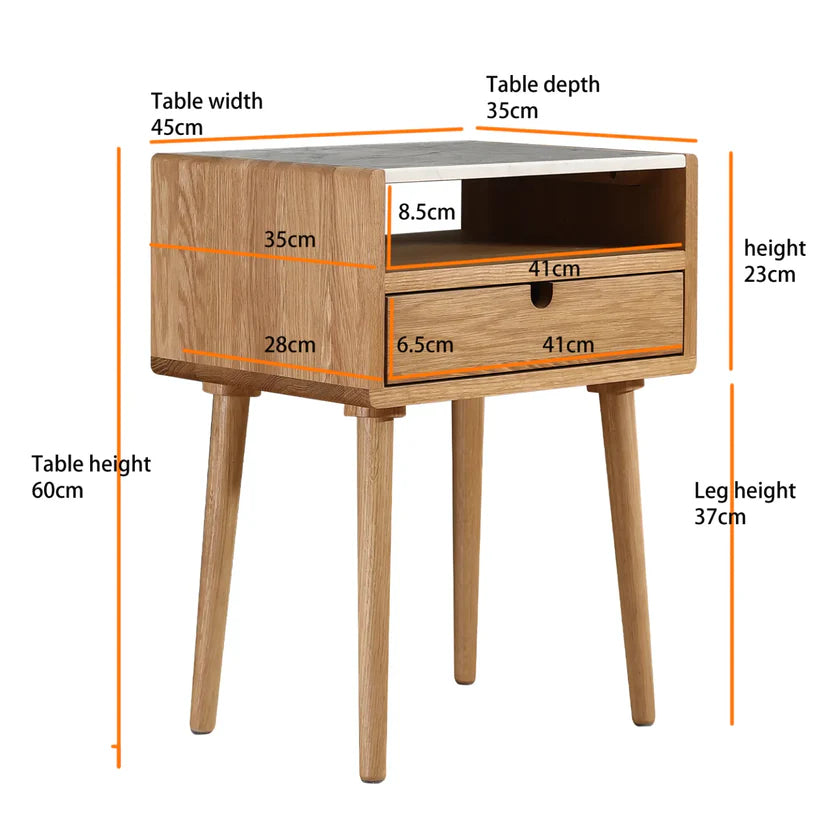 Nordic Bedside Cabinet