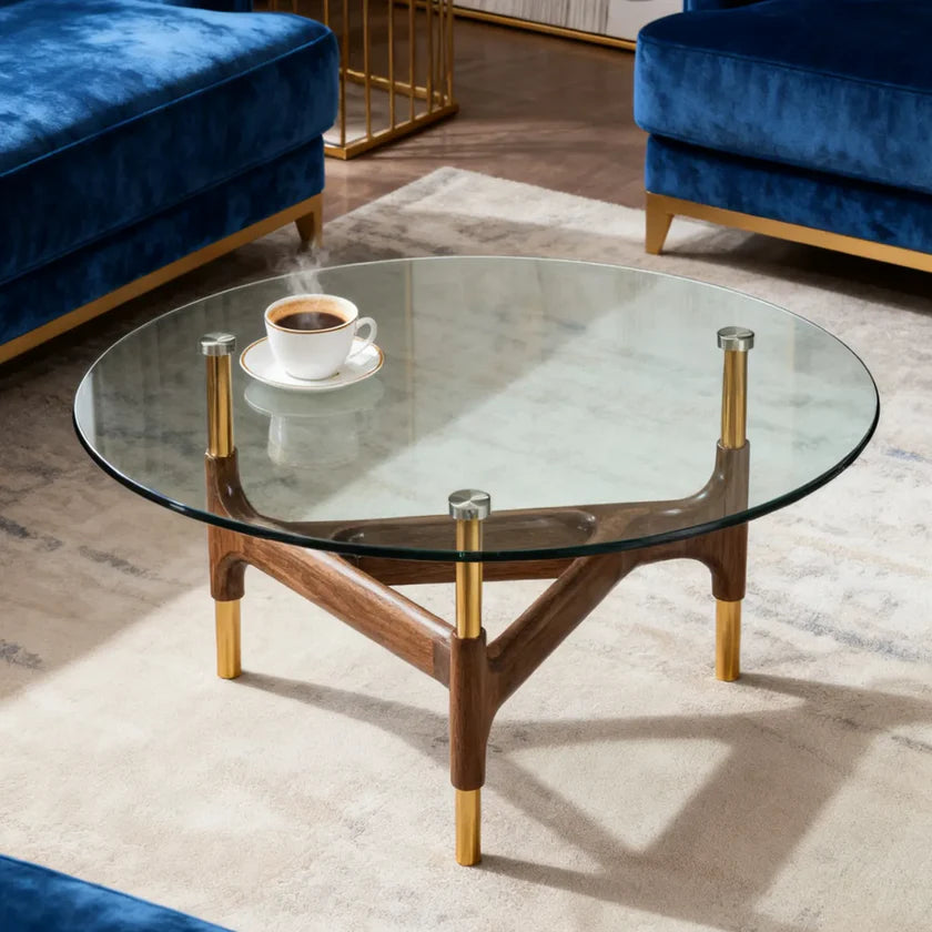 Ollie Glass Coffee Table