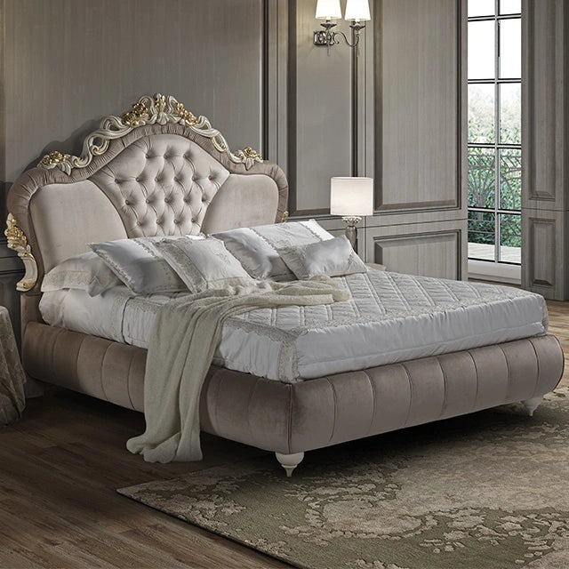 Sassy Ottoman Double Bed Frame with Headboard