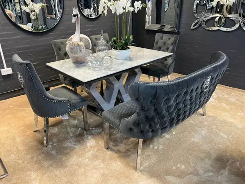 Madonna Marble Dining Table
