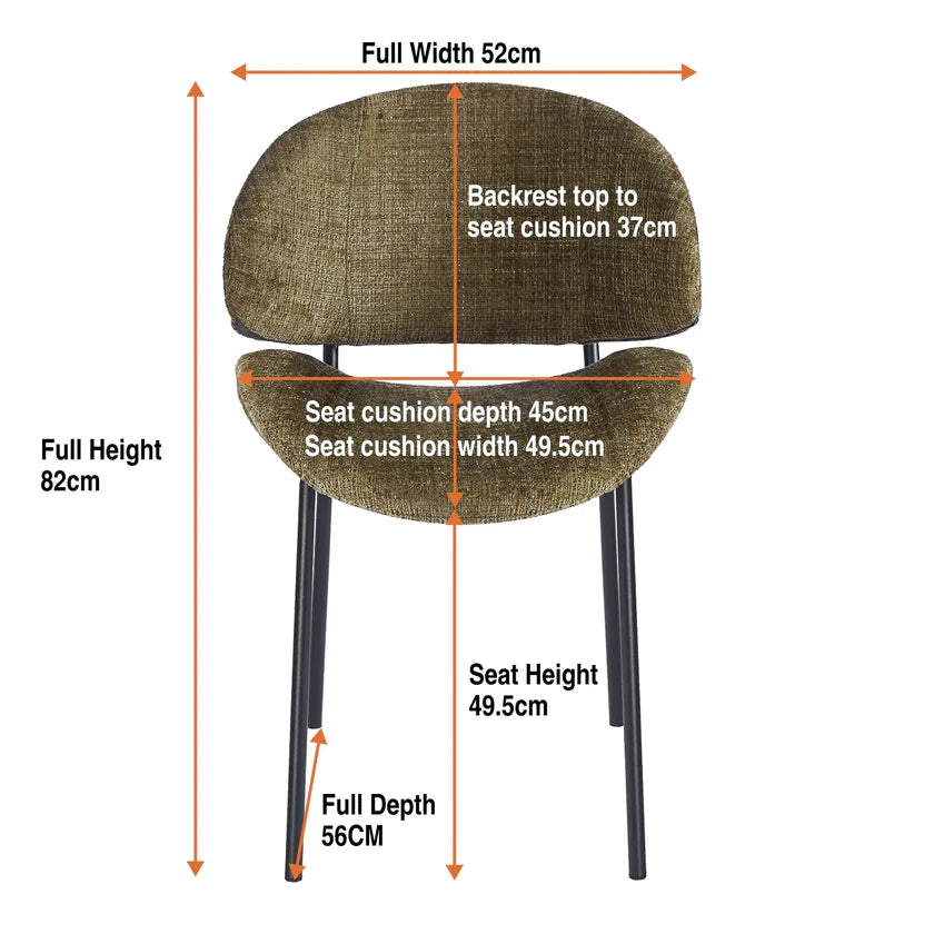 Ridley Boucle Dining Chair