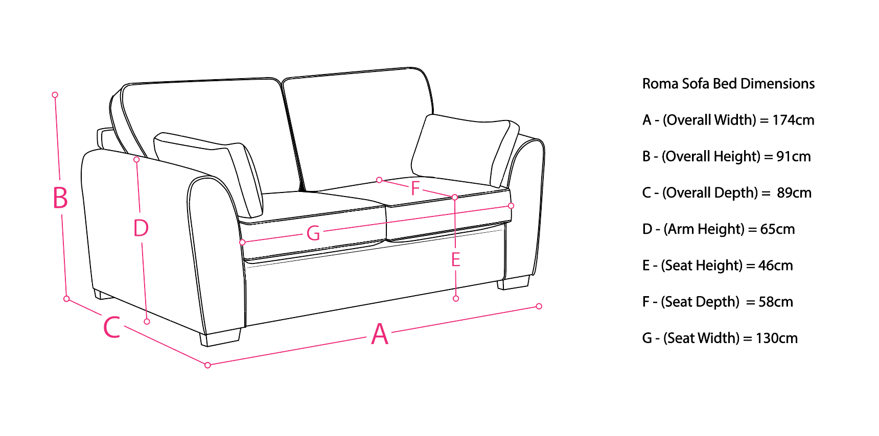 Roma Sofa Bed