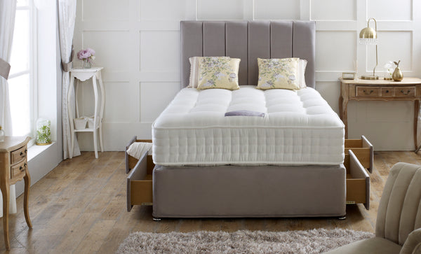 Royal Divan Bed Frame - 2 Drawer Set