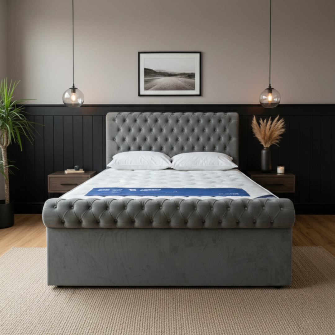 Sleigh Bed Frame