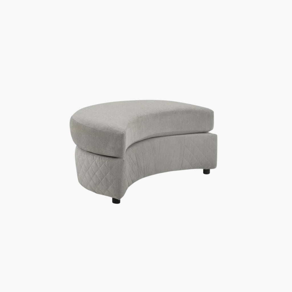 Halfmoon Footstool