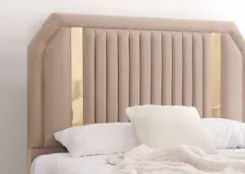 Belle Plush Pebble Bed Frame