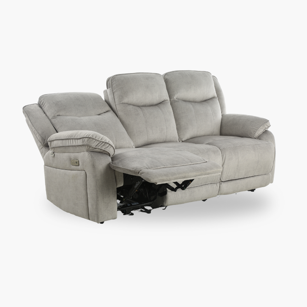 Sloane Grey Recliner Sofa